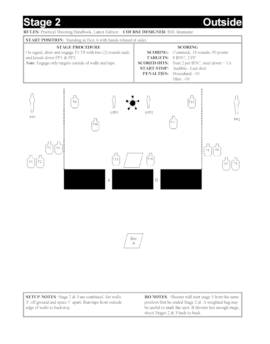 Stage 2 - Outside - 18 rounds - Comstock