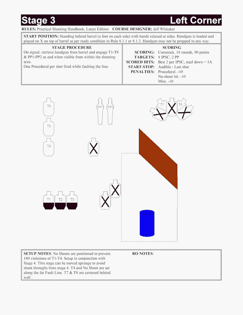 Stage 3 - Left Corner