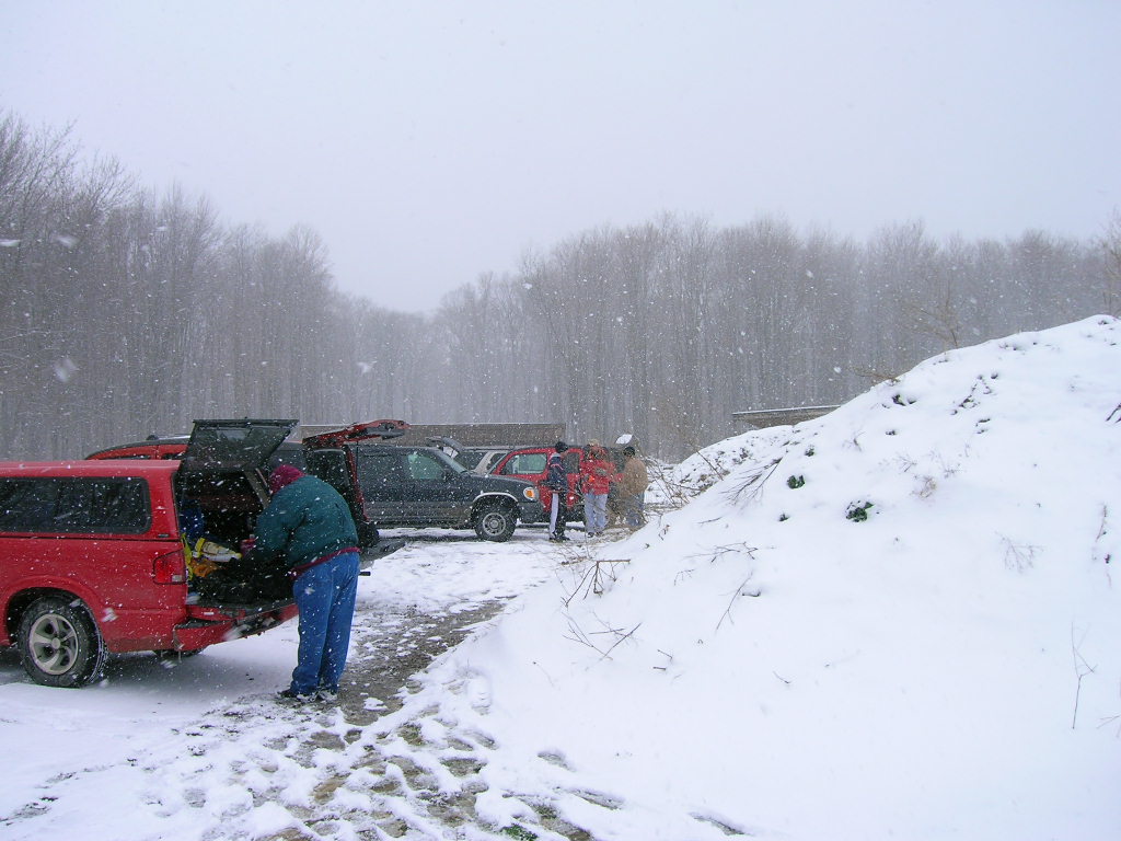 Parking lot setup