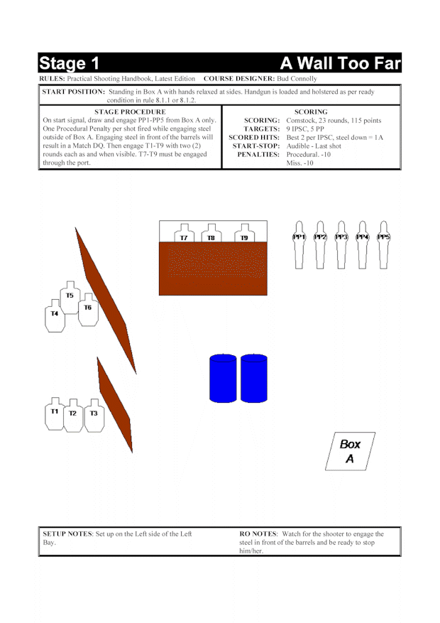 Stage 1 - A Wall Too Far