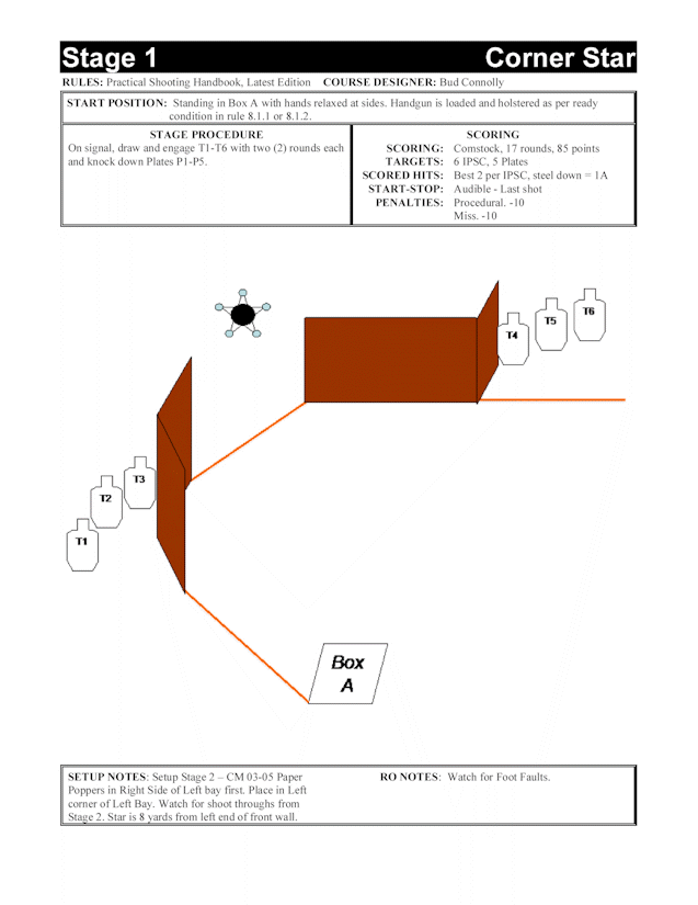 Stage 1 - Corner Star