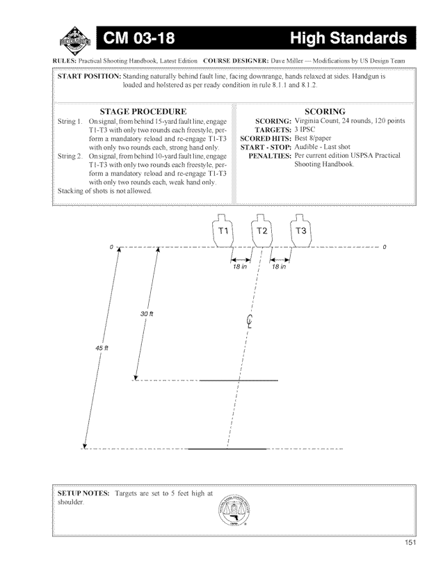 Stage 2 - CM 03-18 High Standards