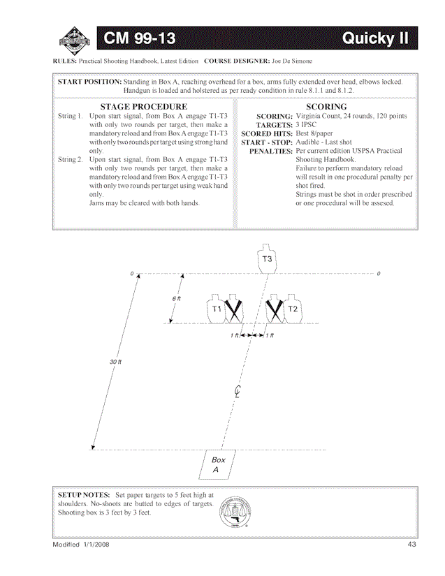 Stage 2 - CM 99-13 Quicky II