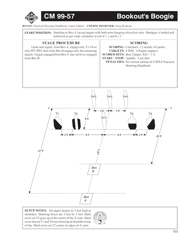 Stage 3 - CM 99-57 Bookout's Boogie